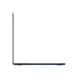 MacBook Air 13" (2022) - Applen M2 ‑siru jossa on 8-ytiminen prosessori ja 8-ytiminen näytönohjain - 8GB RAM - SSD 256GB - AZERTY - Ranska