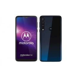 Motorola One Macro 64GB - Sininen - Lukitsematon