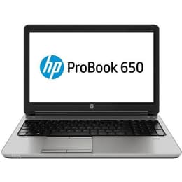 HP ProBook 650 G1 15" Core i5 2.6 GHz - HDD 500 GB - 4GB QWERTY - Englanti