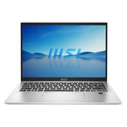 MSI Prestige 14 H B12UCX 14" Core i5 2 GHz - SSD 512 Gt - 16GB QWERTY - Englanti