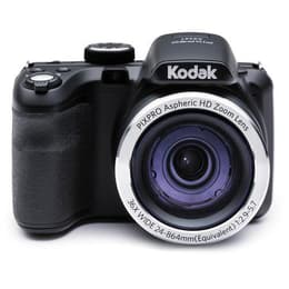 Puolijärjestelmäkamera PixPro AZ361 - Musta + Kodak PixPro Aspheric HD Zoom Lens 24-864mm f/2.9-5.7 f/2.9-5.7