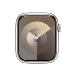 Apple Watch Series 7 (2021) - (ranneke ei sisälly) - GPS + Cellular 41 mm - Tähtivalkea Alumiini