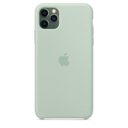 Apple Silikonikuori iPhone 11 Pro Max - Silikoni Sininen