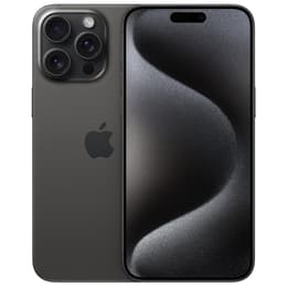 iPhone 15 Pro Max 256GB - Mustatitaani - Lukitsematon - Dual eSIM