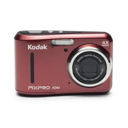 Kompaktikamera PIXPRO FZ43 - Punainen + Kodak Kodak PIXPRO Aspheric Zoom 27-108 mm f/3-6.6 f/3-6.6