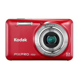Kompaktikamera PixPro FZ52 - Punainen + Kodak PixPro Aspheric Zoom Lens 28-140mm f/3.9-6.3 f/3.9-6.3