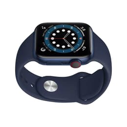 Apple Watch (Series 6) 2020 GPS + Cellular 40 mm - Alumiini Sininen - Sport loop Sininen