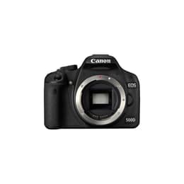 Yksisilmäinen peiliheijastus - Canon 500D Musta + Objektiivin Canon EF-S 18-55mm f/3.5-5.6 IS