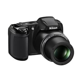 Puolijärjestelmäkamera nikon bridge coolpix l340 4-112mm 1:3.1-5.9 - Musta + Nikon 4-112mm 1:3.1-5.9 f/3.1-5.9