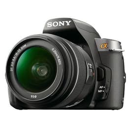 Refleksi Alpha DSLR-A380 - Musta + Sony Sony DT 18-55 mm f/3.5-5.6 SAM f/3.5-5.6