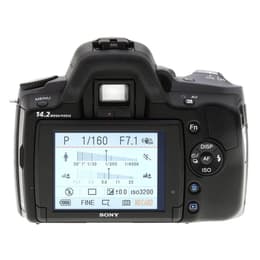 Refleksi Alpha DSLR-A380 - Musta + Sony Sony DT 18-55 mm f/3.5-5.6 SAM f/3.5-5.6
