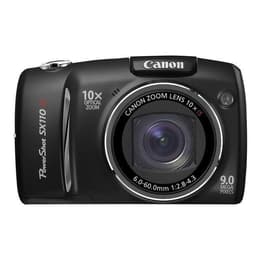 Kompaktikamera - Canon PowerShot SX100 IS Musta + Objektiivin Canon Zoom Lens 36-360mm f/2.8-4.3