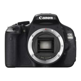 Yksisilmäinen peiliheijastuskamera EOS 600D - Musta + Canon EF 50mm f/1:1.4 lens f/1.4
