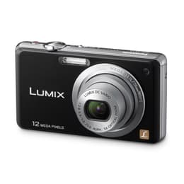 Kompaktikamera Lumix DMC-FS10EG - Musta + Panasonic Panasonic Lumix DC Vario 5-25 mm f/2.8-6.9 f/2.8-6.9