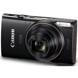 Kompaktikamera IXUS 180 - Musta + Canon Zoom Lens 12x IS 24-240mm f/3.0-6.9 f/3.0-6.9