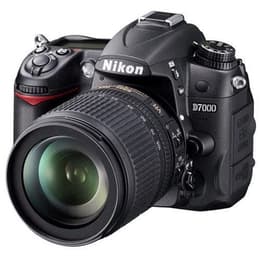 Yksisilmäinen peiliheijastuskamera D7000 - Musta + Nikon AF-S Nikkor 18-105mm f/3.5-5.6G ED f/3.5-5.6