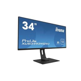 Iiyama ProLite XUB3493WQSU-B1 Tietokoneen näyttö 34" LCD UW-QHD
