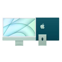 iMac 24" (Mid-2021) M1 3,2 GHz - SSD 256 GB - 8GB QWERTY - Englanti (US)