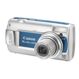 Kompaktikamera PowerShot A470 - Harmaa/Sininen + Canon Zoom Lens 3.4x 38-128mm f/3.0-5.8 f/3.0-5.8