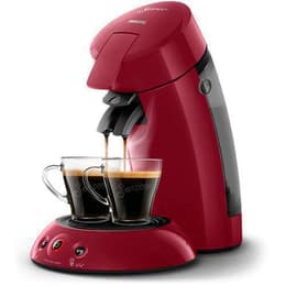 Kapseli ja espressokone Sensio-yhteensopiva Philips HD6554/91 L - Punainen