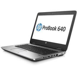 HP ProBook 640 G2 14" Core i3 2.3 GHz - SSD 128 Gt RAM 8 GB QWERTZ - Saksa