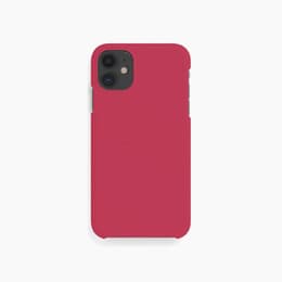 Kuori iPhone 11 - Luonnollinen materiaali - Punainen