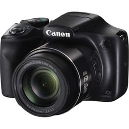 Puolijärjestelmäkamera PowerShot SX540 HS - Musta + Canon 50X IS Zoom Lens 24-1200mm f/3.4-6.5 f/3.4-6.5