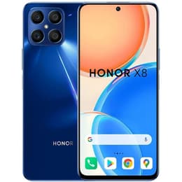 Honor X8 128GB - Sininen - Lukitsematon - Dual-SIM