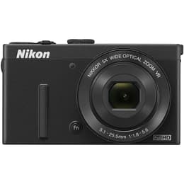 Kompaktikamera Coolpix P340 - Musta + Nikon Nikkor Wide Optical Zoom VR 24-120 mm f/1.8-5.6 f/1.8-5.6
