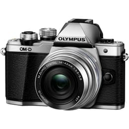 Hybridikamera OM-D E-M10 Mark III - Harmaa/Musta + Olympus M.Zuiko Digital 14-42 mm f/3.5-5.6 EZ f/3.5-5.6