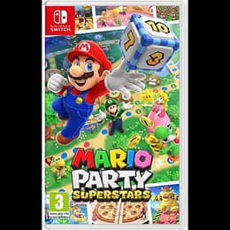 Switch 32GB - Harmaa + Mario Party Superstars