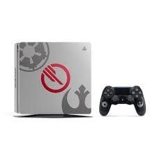 PlayStation 4 Slim 1000GB - Harmaa - Rajoitettu erä Star Wars Battlefront II +