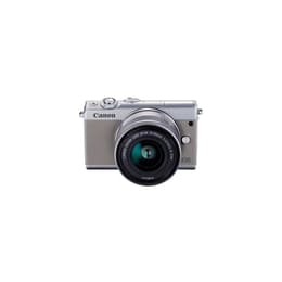 DSLR - Canon EOS M100 - Musta + Canon Zoom Lens EF-M 15-45mm f/ 3.5-6.3 IS STM