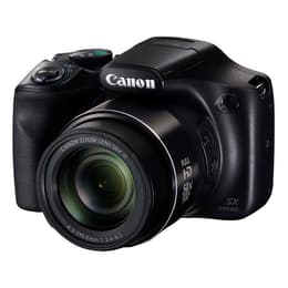 Puolijärjestelmäkamera PowerShot SX540 HS - Musta + Canon Zoom Lens 50x IS 24–1200mm f/3.4–6.5 f/3.4–6.5