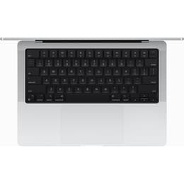 MacBook Pro 14" (2023) - Applen M3 Pro ‑siru jossa on 11-ytiminen prosessori ja 14-ytiminen näytönohjain - 18GB RAM - SSD 512GB - Tavallinen näyttö - AZERTY - Ranska