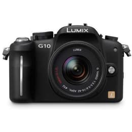 Lumix DMC-G10 - Musta + Panasonic Lumix G Vario 14-42 mm f/3.5-5.6 II ASPH. MEGA O.I.S f/3.5-5.6