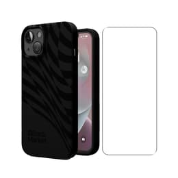 Back Market Kuori iPhone 14 Plus ja suojaava näyttö - Kierrätysmuovi - Musta