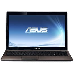 Asus K53E-SX124V 15" Pentium 2.2 GHz - HDD 320 GB - 4GB AZERTY - Ranska