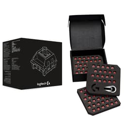 Logitech Näppäimistö QWERTY GX Red Linear