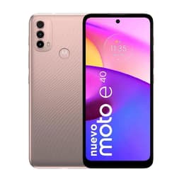 Motorola Moto E40 64GB - Vaaleanpunainen - Lukitsematon