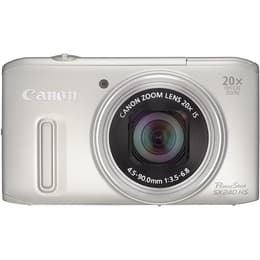 Kompaktikamera - Canon PowerShot SX240HS Hopea + Objektiivin Canon Zoom lens 20x 4.5-90mm f/3.5-6.8 IS