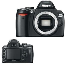 Hybridikamera D60 - Musta + Nikon Nikon AF-S DX Nikkor 18-55 mm f/3.5-5.6G ED II f/3.5-5.6G
