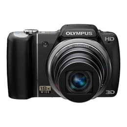 Kompaktikamera SZ-10 - Musta + Olympus 18x Wide Optcial Zoom 28–504mm f/3.1-4.4 f/3.1-4.4