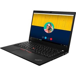 Lenovo ThinkPad T495S 14" Ryzen 5 PRO 2.1 GHz - SSD 256 Gt - 16GB QWERTY - Ruotsi