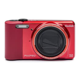 Kompaktikamera PixPro FZ151 - Punainen + Kodak Kodak Pixpro Aspheric HD Zoom Lens 24-360 mm f/3.3-5.9 f/3.3-5.9