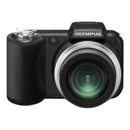 Kompaktikamera SP-600 UZ - Musta + Olympus Wide Optical Zoom 28–420mm f/3.5–5.4 f/3.5–5.4