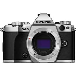 Hybridikamera Olympus OM-D E-M5 Mark II vain vartalo - Musta/Hopea