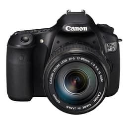 Yksisilmäinen peiliheijastuskamera EOS 60D - Musta + Canon Canon Zoom Lens EF-S 17-85mm f/4-5.6 IS USM f/4-5.6 IS USM