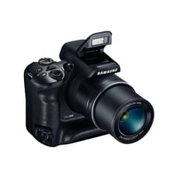 Puolijärjestelmäkamera WB2200F - Musta + Samsung Lens 60X Wide Optical Zoom f/2.8-5.9