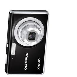 Kompaktikamera - Olympus Digital X-940 Musta + Objektiivin Olympus Lens 4X Wide Optical Zoom 26-105mm f/2.6-5.9